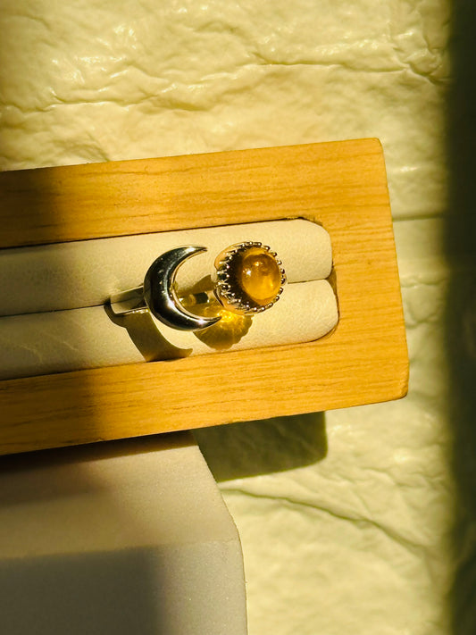 Soluna Ring (Hessonite)