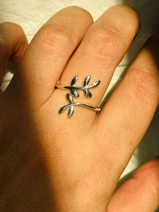 Leaf Wrap Ring
