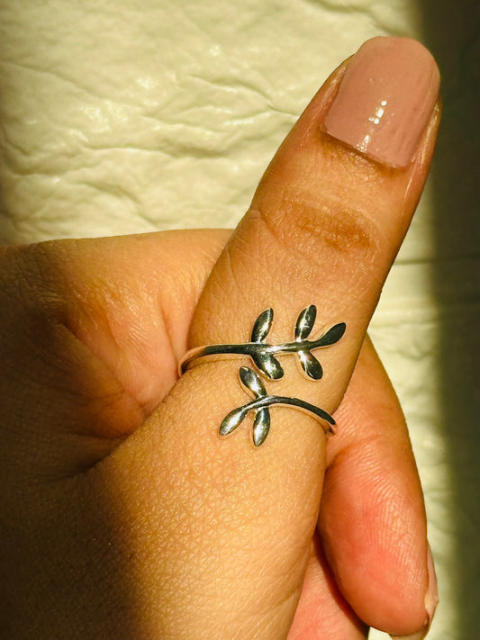 Leaf Wrap Ring