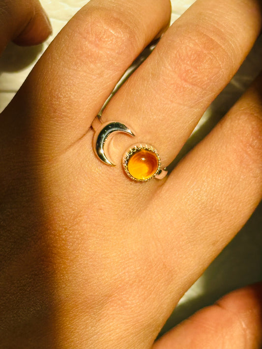 Soluna Ring (Hessonite)