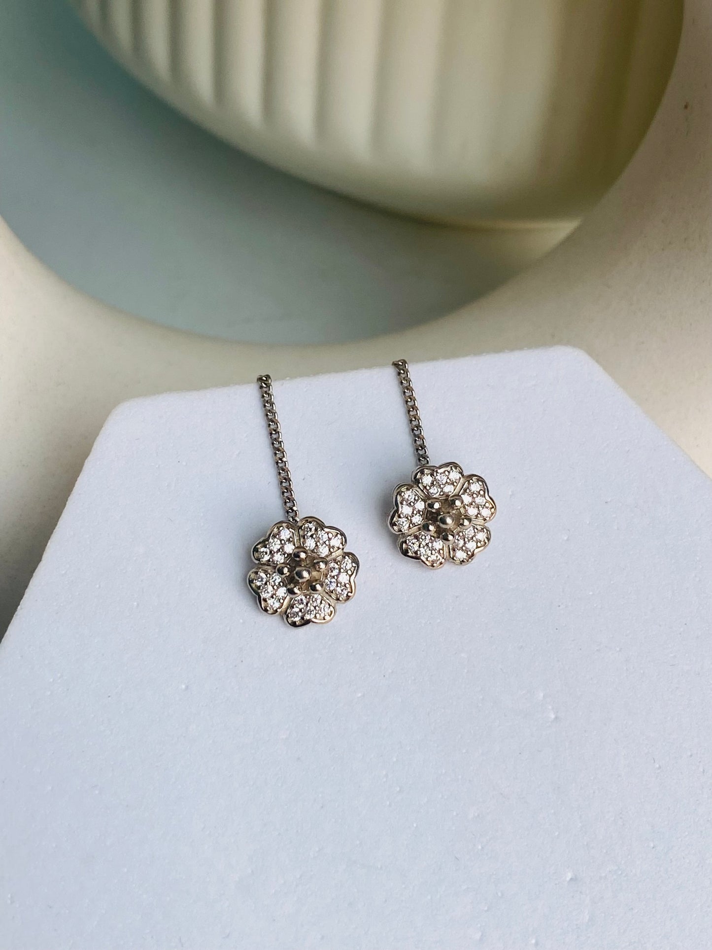 flora threader earring