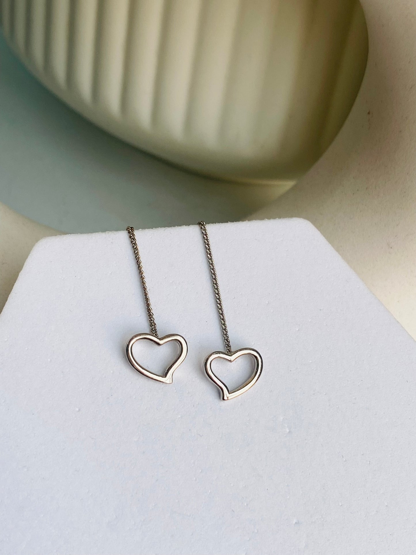love loop threader earrings