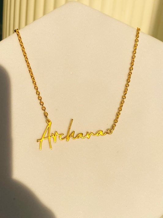 Personalized Name Neckpiece