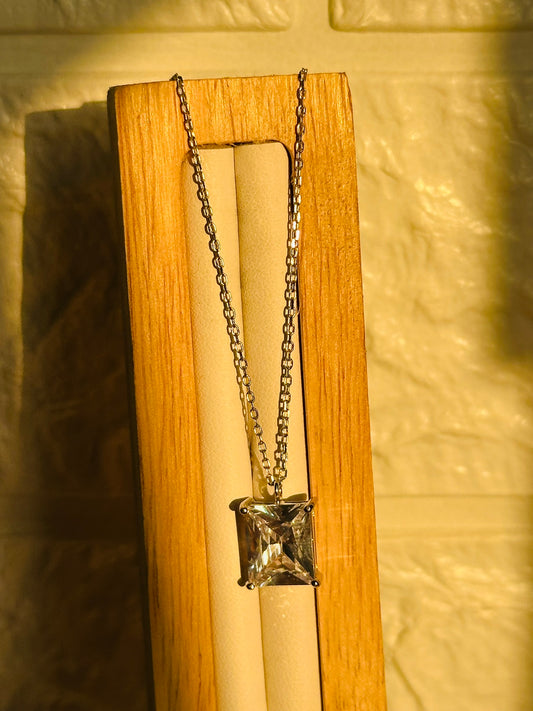Rectangle Spark Neckpiece