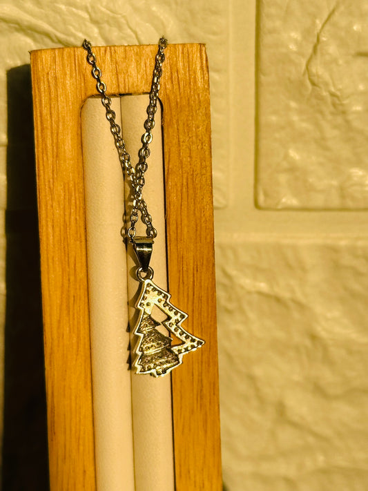 Sparkling Tree Neckpiece