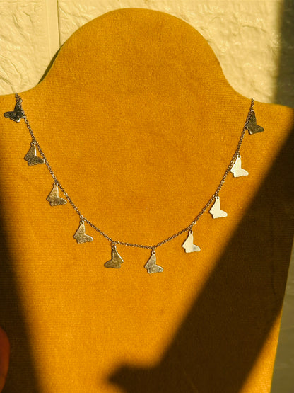 Butterfly Charms Neckpiece