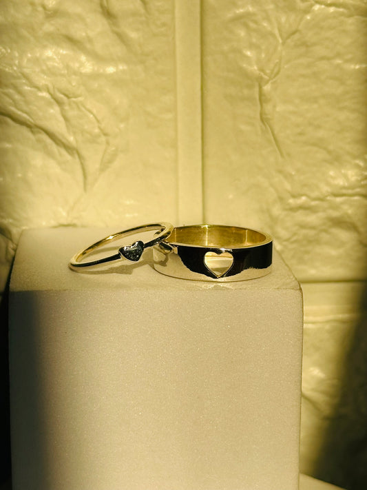 Heartlink Couple Rings