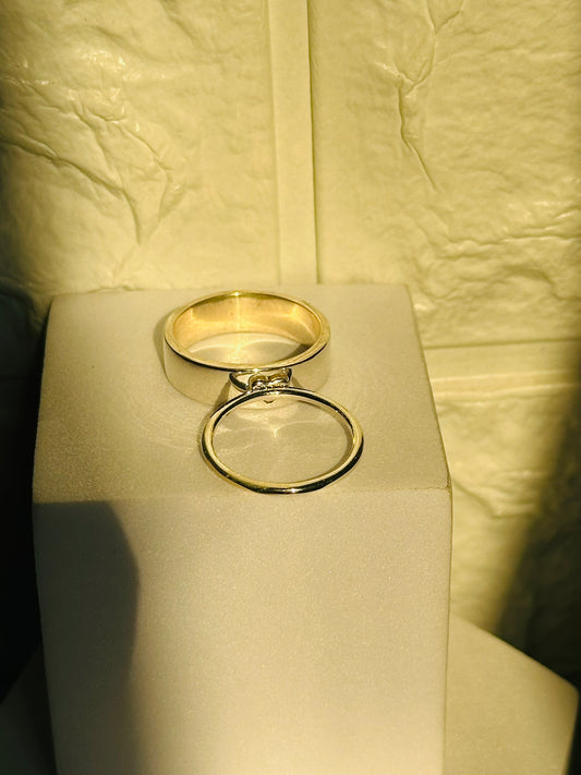 Heartlink Couple Rings
