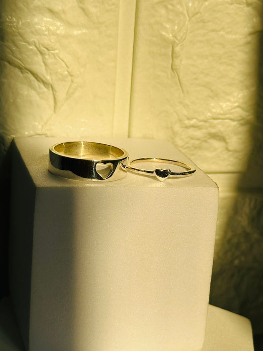 Heartlink Couple Rings