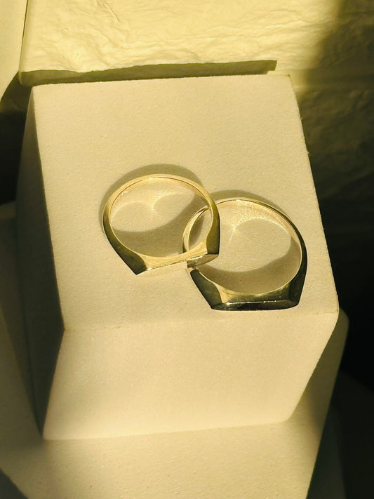 Heer Ranjha Couple Rings