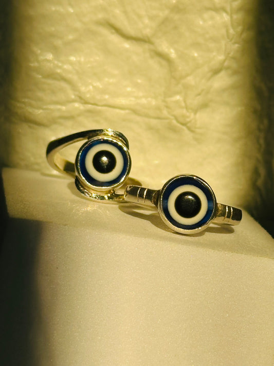 Evil Eye Couple Ring