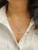 Silver Crescent Neckpiece