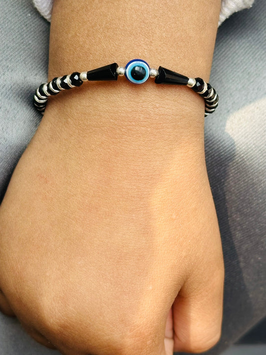 Evil Eye Bead Bracelet