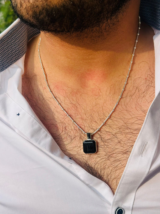 Black Onyx Locket