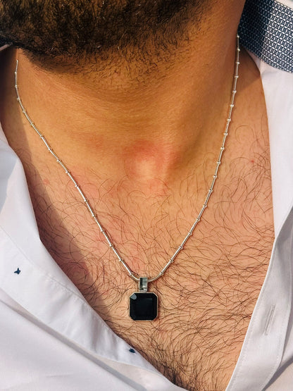 Black Onyx Locket