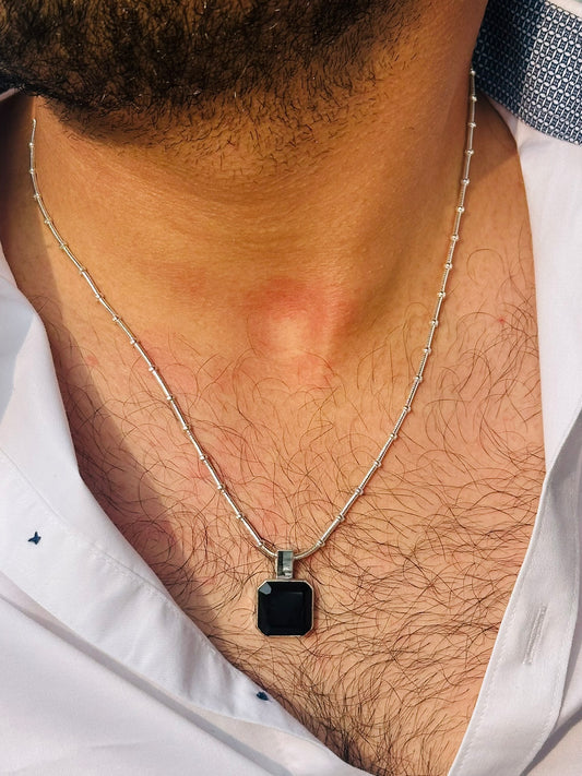 Black Onyx Locket