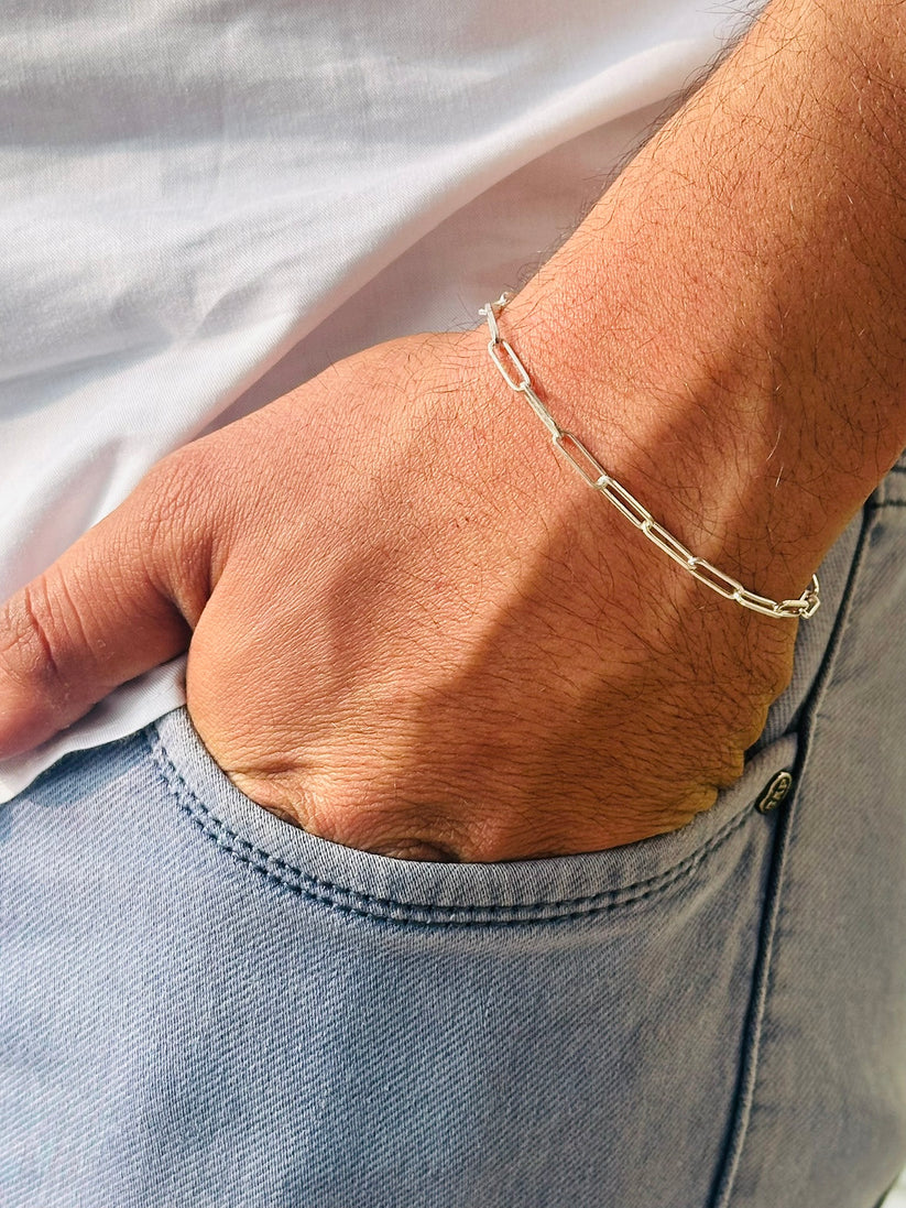 paper clip bracelet