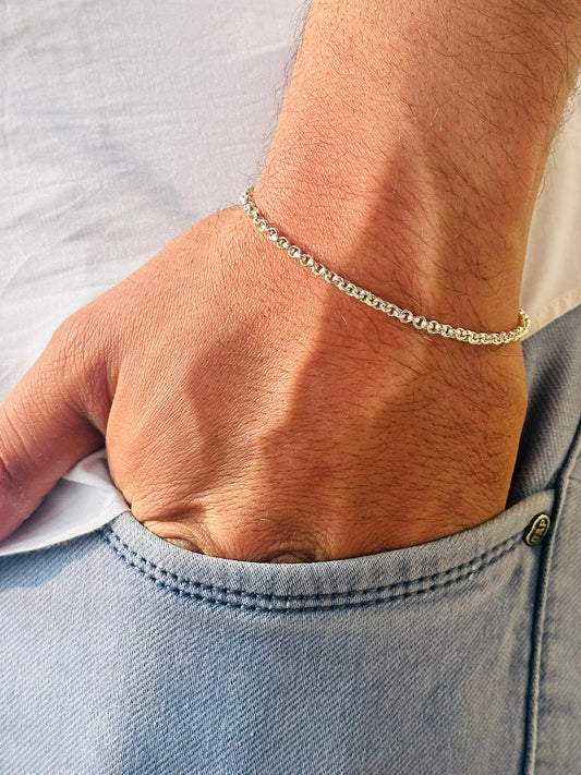 Rolo Chain Bracelet