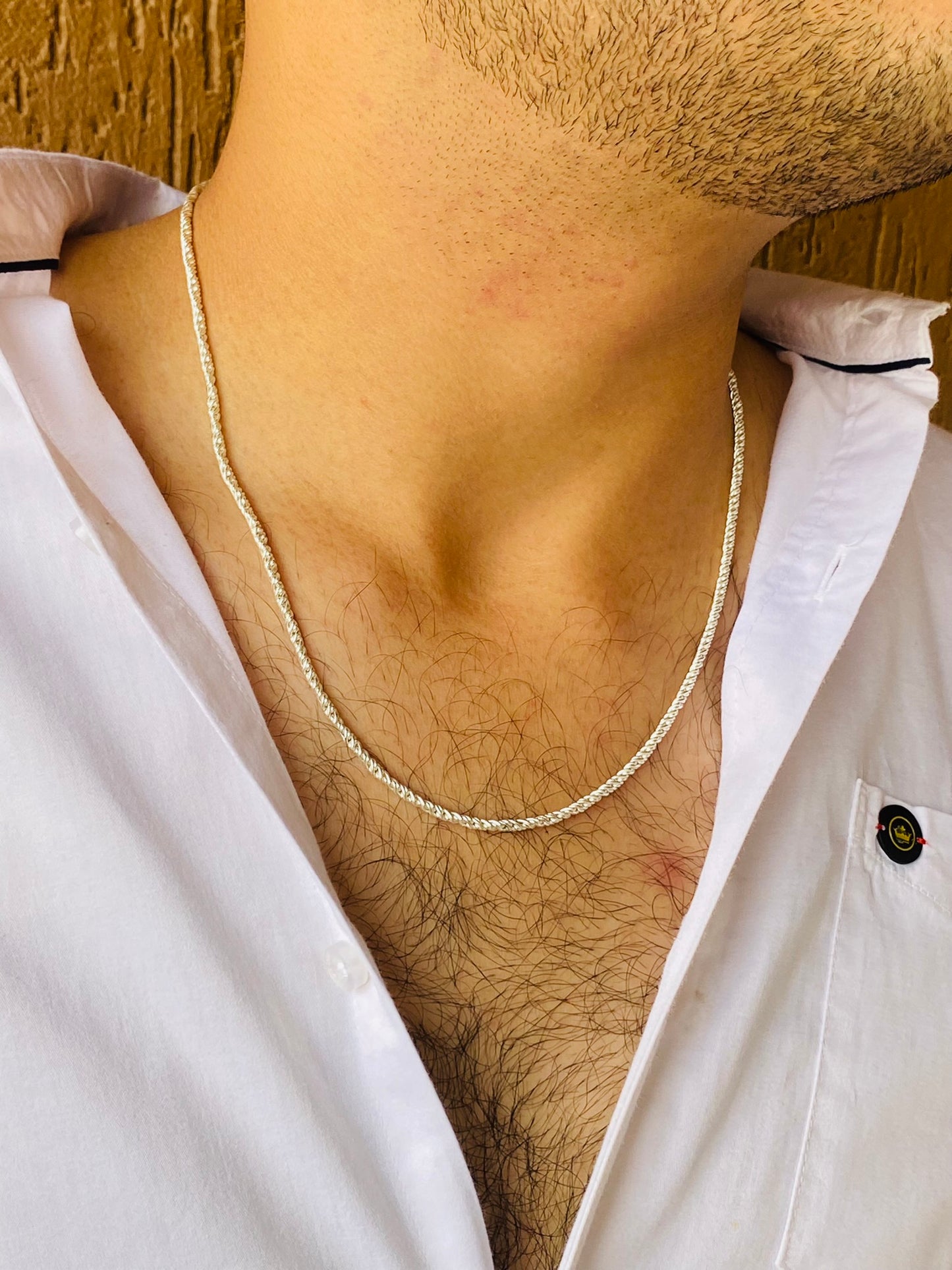 herringbone twisted chain