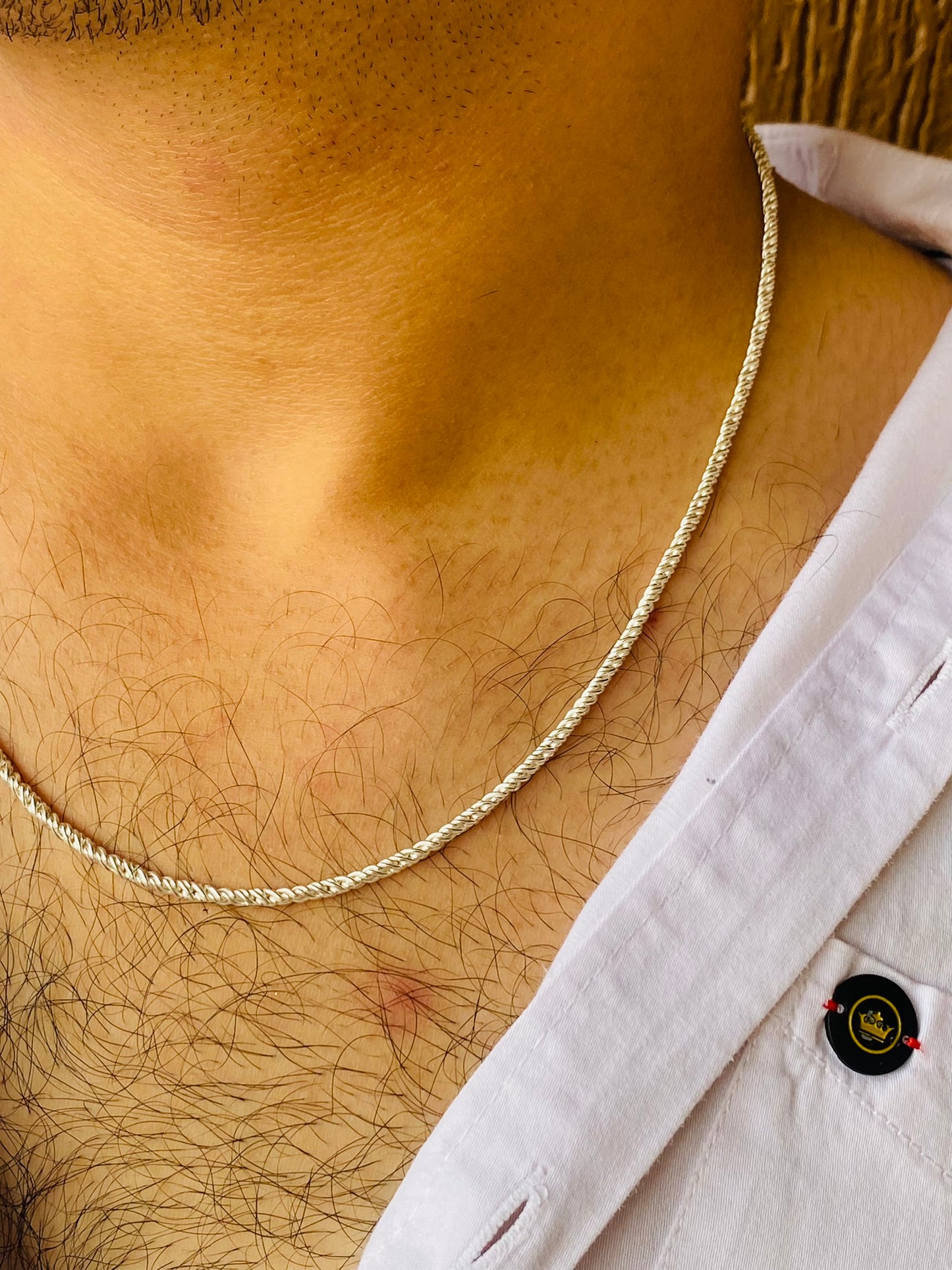 herringbone twisted chain