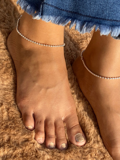 Ball anklets (Ball size 3.3 mm)