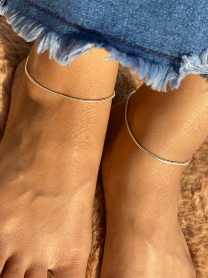 Snake anklet 2 mm