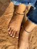 Oxo rope anklet