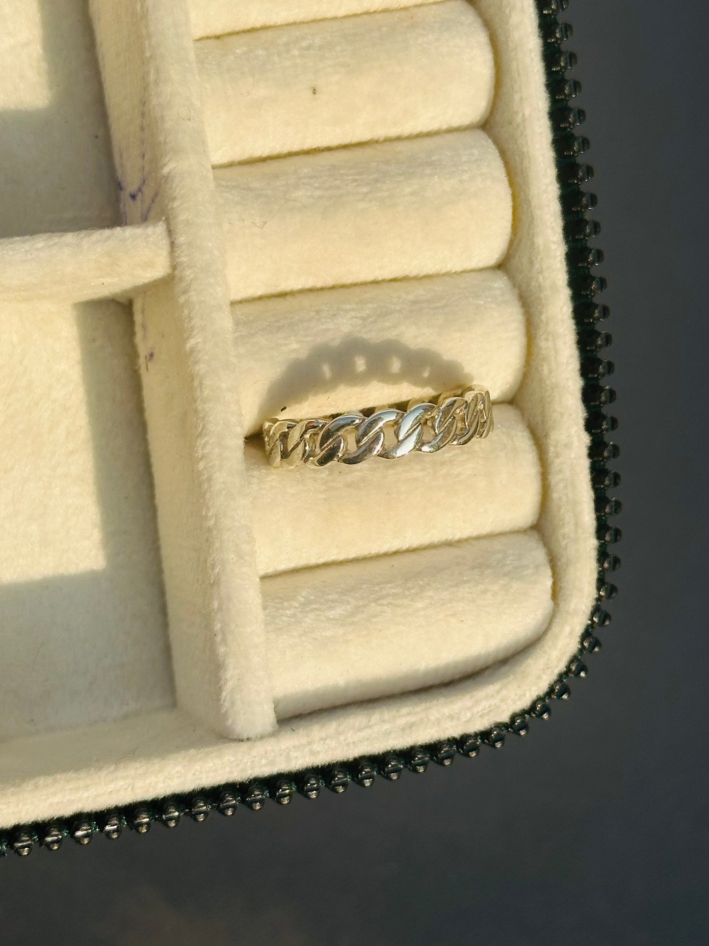 cuban chain ring