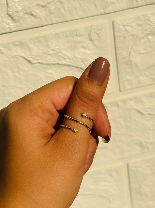 Spiral Serenity Ring