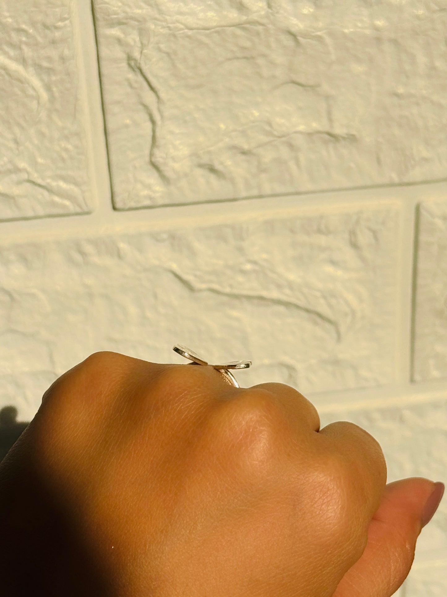 statement butterfly ring