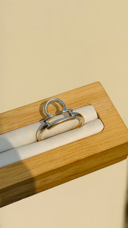 Zodiac Libra Ring