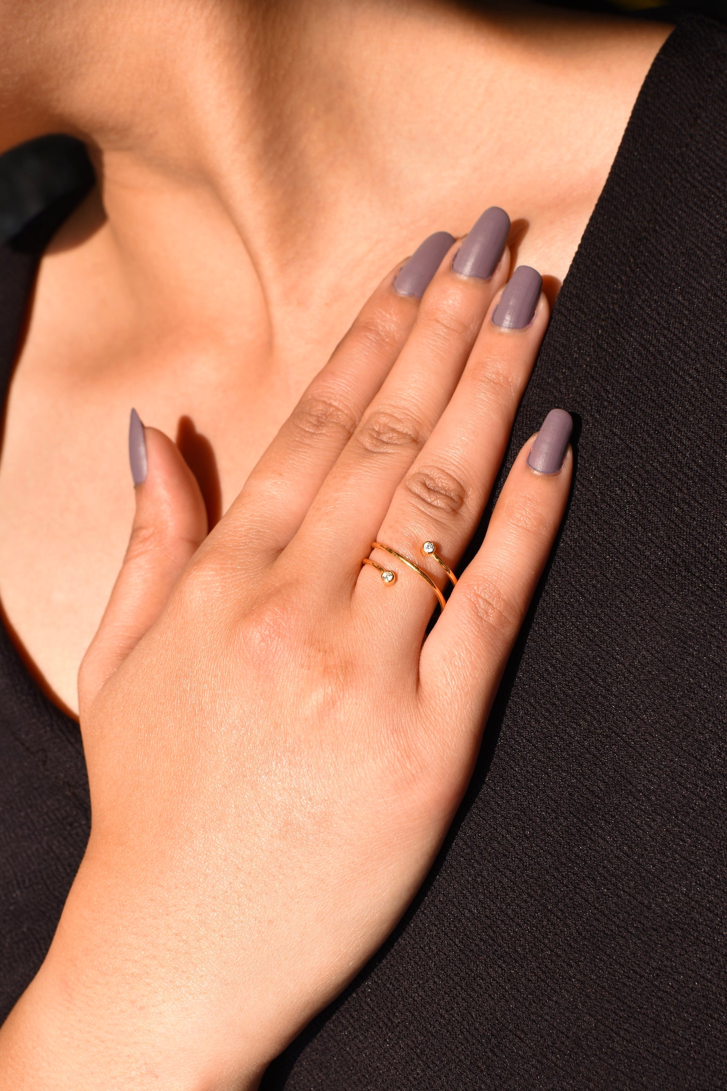spiral serenity ring
