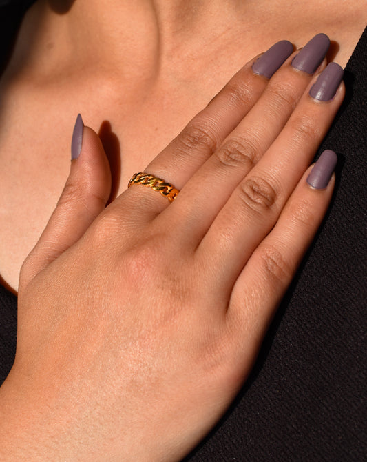 Cuban Chain Ring