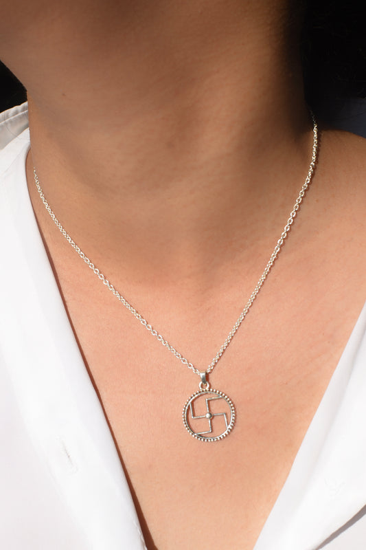 Divine Swastik Pendant