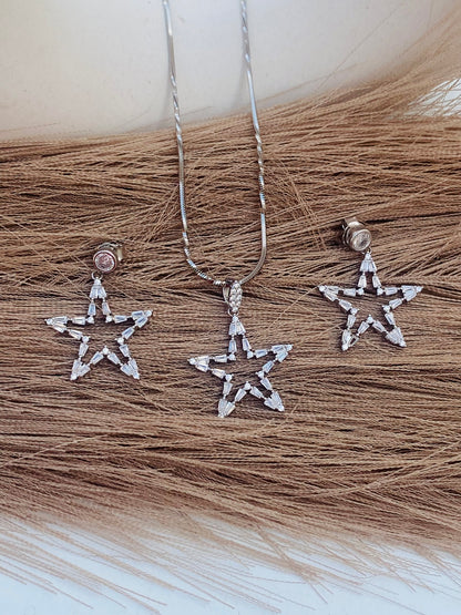 Twinkling Star Pendant Set