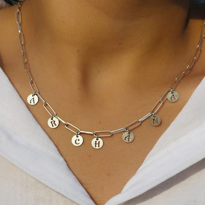 Personalized Name Charm Neckpiece