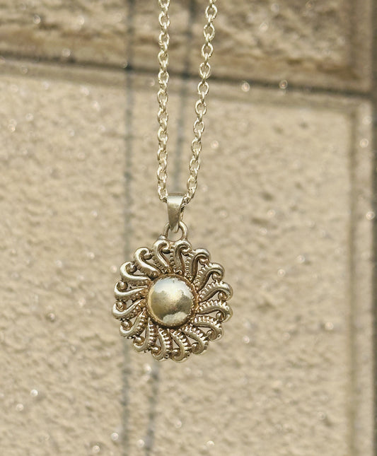 Mid Ball Flower Pendant