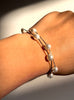 Double Line Pearl Bracelet