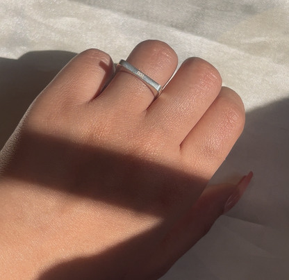 Frame of Words Ring