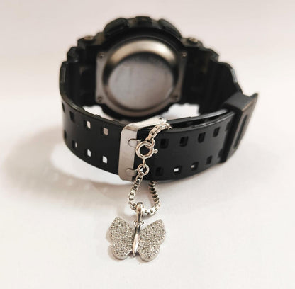 Butterfly Watch Charm