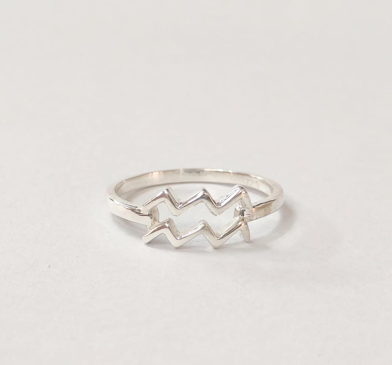 zodiac aquarius ring