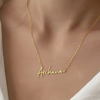 Personalized Name Neckpiece