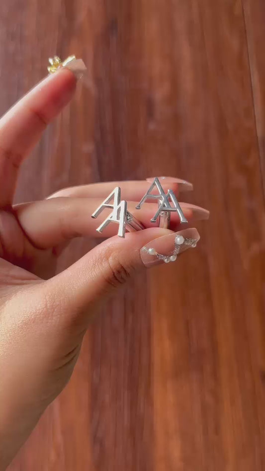 Couple Initials Cufflinks