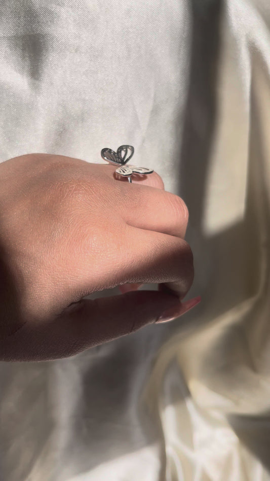 Statement Butterfly Ring