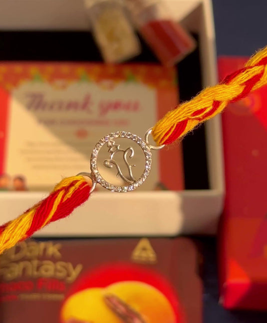Ganesh Glow Rakhi