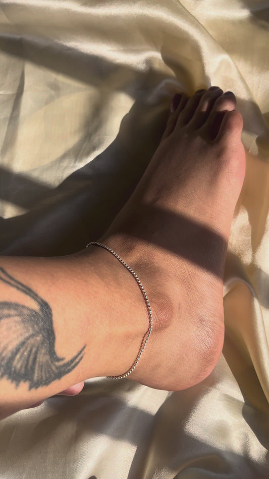 Ball anklets (Ball size 1.5 mm)