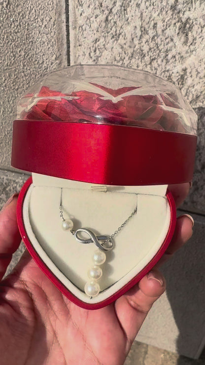 Pearl Infinity Neckpiece