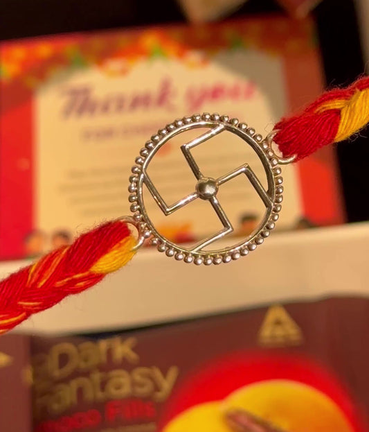Divine Swastik Rakhi