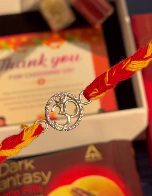Om Glow Rakhi