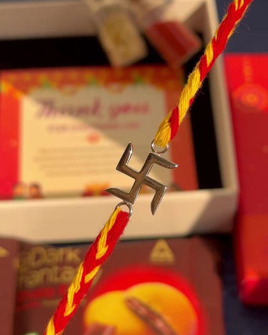 Blessed Swastik Rakhi
